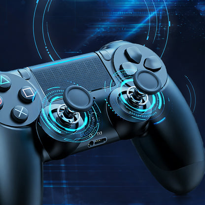 SWCHL Wireless PS4 Controller with Silicone Cover & Thumb Grips, Dual Vibration Motion Sensor Gamepad for Playstation 4/PS4 Pro/PS4 Slim/PC Windows