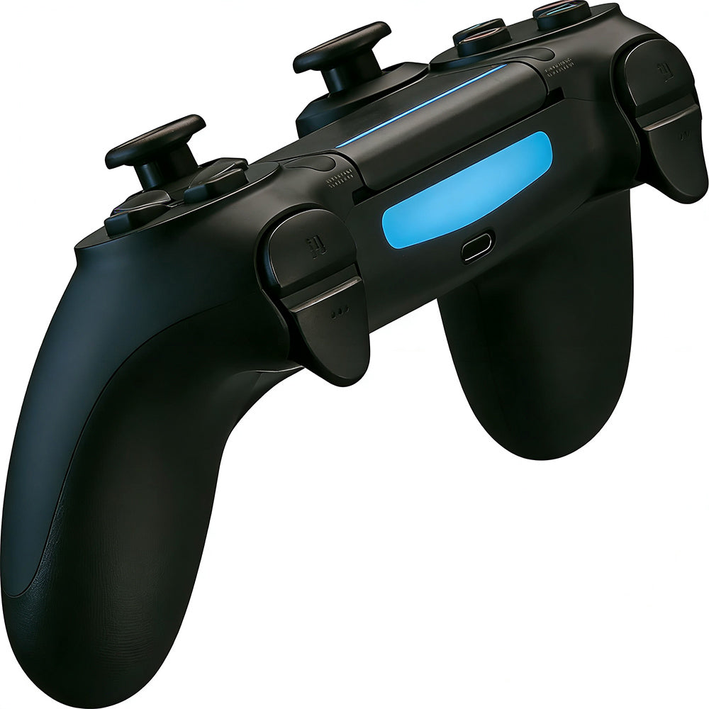 SWCHL Wireless PS4 Controller with Silicone Cover & Thumb Grips, Dual Vibration Motion Sensor Gamepad for Playstation 4/PS4 Pro/PS4 Slim/PC Windows